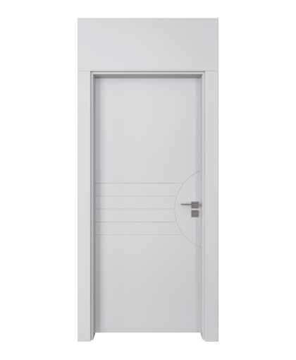BY-259V  Porte intérieure Laqué Vitrée